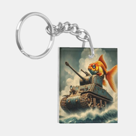 sleutelhanger "Goldfish Adventure" (Voorkant Links)