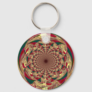 Sleutelhanger Gouden Kantprint ZIZZAGO