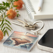 sleutelhanger "Graceful Heart" (Voorkant Rechts)