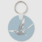 Sleutelhanger Gray Hummingird (Voorkant)