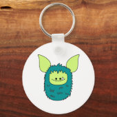 Sleutelhanger - Green Fuzzling (Voorkant)