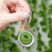 Sleutelhanger Groene Vegan (Hand)