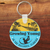 sleutelhanger "Growing Young in the Villages" (Voorkant)