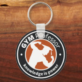 sleutelhanger "Gym Professor" (Voorkant)