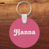 Sleutelhanger Hanna (Voorkant)