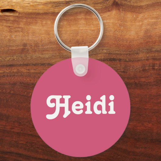 Sleutelhanger Heidi (Voorkant)