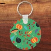 Sleutelhanger herfstpatroon - Kies uw kleur (Voorkant)
