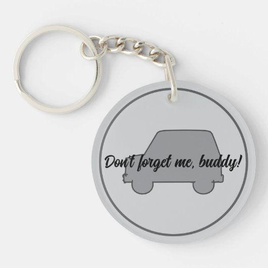 Sleutelhanger herinnering voor hem (Voorkant)