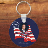 Sleutelhanger HUCKABEE 2012 (Voorkant)