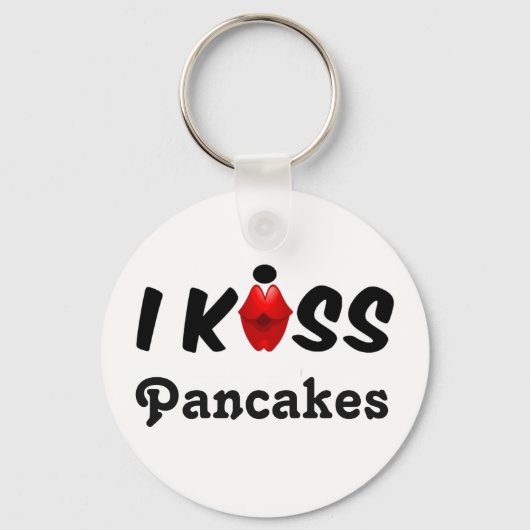 Sleutelhanger I Kiss Pancakes (Voorkant)