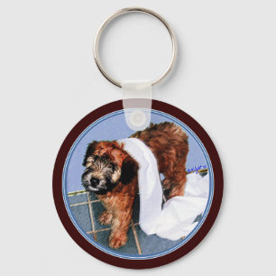 Sleutelhanger: "Ik was het niet!" Sleutelhanger