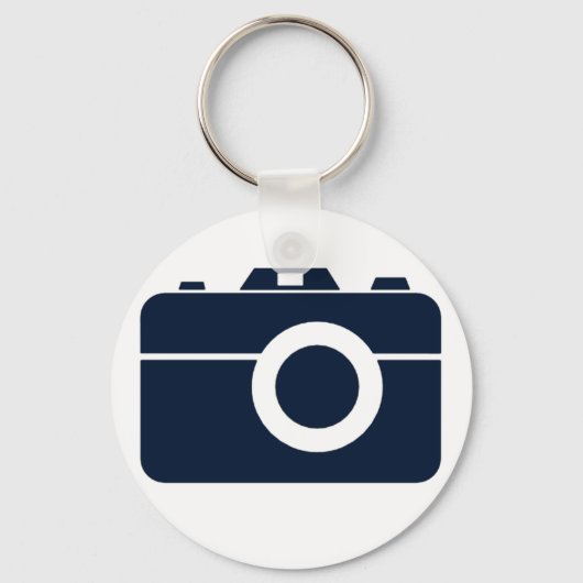 Sleutelhanger Illustratie camera (Voorkant)