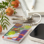 Sleutelhanger in de Herfst is Falling Down Design (Voorkant Rechts)