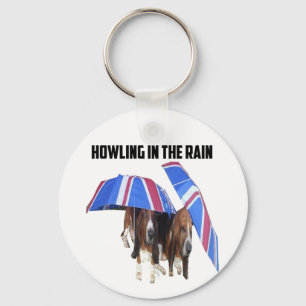 Sleutelhanger in de regen