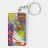 Sleutelhanger in Fall is Falling Down Design (achterkant)