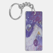 Sleutelhanger in Moon Mountain Design (Voorkant Links)