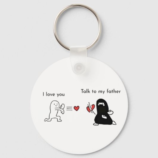 Sleutelhanger Islamitisch paar (Voorkant)