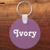 Sleutelhanger Ivoor (Voorkant)