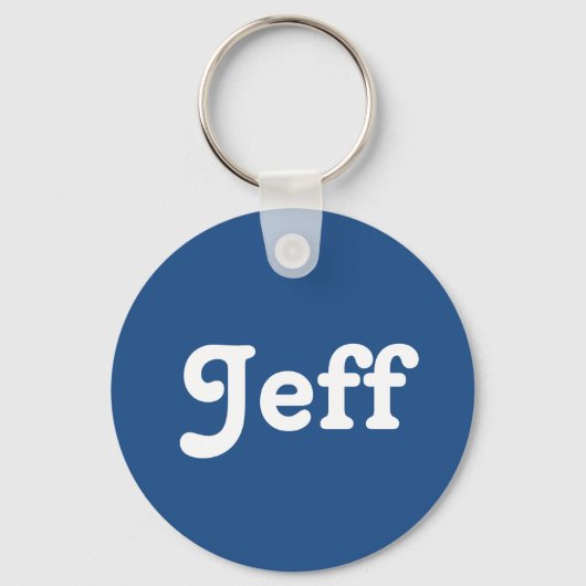 Sleutelhanger Jeff (Voorkant)