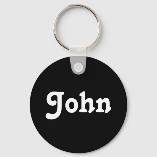 Sleutelhanger John (Voorkant)