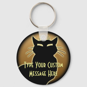 Sleutelhanger Kat Kattengeschenken Gepersonaliseer