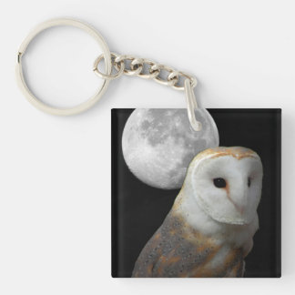 Sleutelhanger Kerkuil en Maan