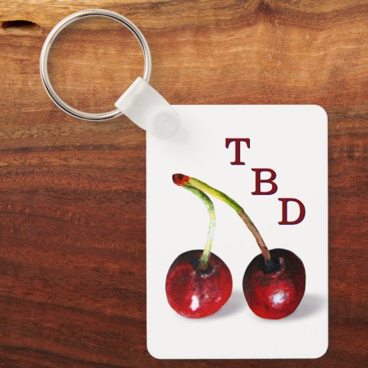 Sleutelhanger kersen (Voorkant)