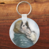 Sleutelhanger kerstmis: "De reden voor de crisis (Voorkant)