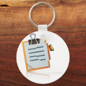 Sleutelhanger klembord (Voorkant)