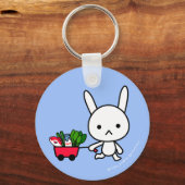 Sleutelhanger - Konijn - BlueBack (Voorkant)