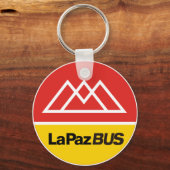 Sleutelhanger La Paz bus (Voorkant)