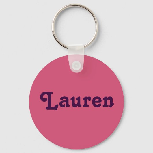 Sleutelhanger Lauren (Voorkant)