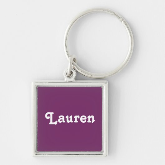 Sleutelhanger Lauren (Voorkant)