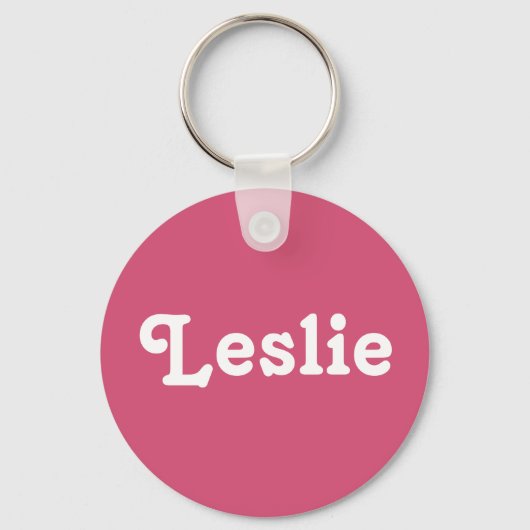 Sleutelhanger Leslie (Voorkant)