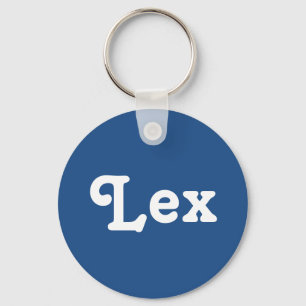 Sleutelhanger Lex