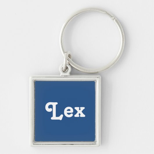 Sleutelhanger Lex (Voorkant)