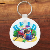 SLEUTELHANGER LEZEN boek Wagon (Voorkant)