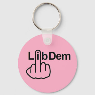 Sleutelhanger Lib Dem Flip