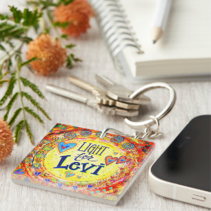 sleutelhanger "Licht voor Levi"