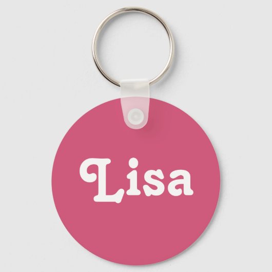 Sleutelhanger Lisa (Voorkant)