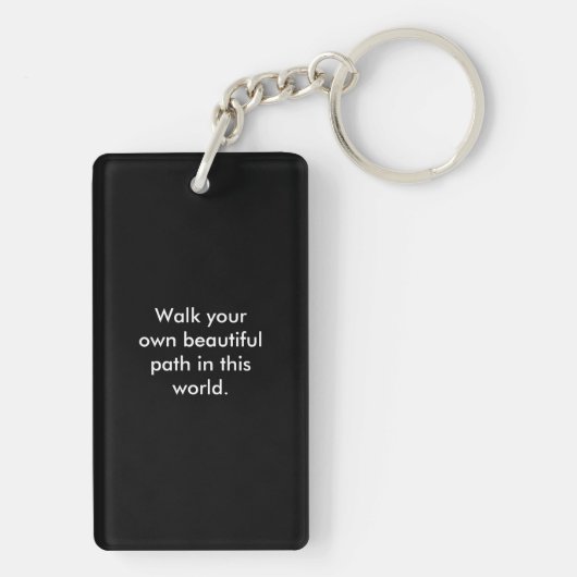 Sleutelhanger lopen (achterkant)