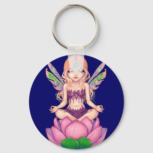 sleutelhanger "Lotus Fairy" (Voorkant)