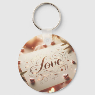 Sleutelhanger LOVE elegante vormgeving