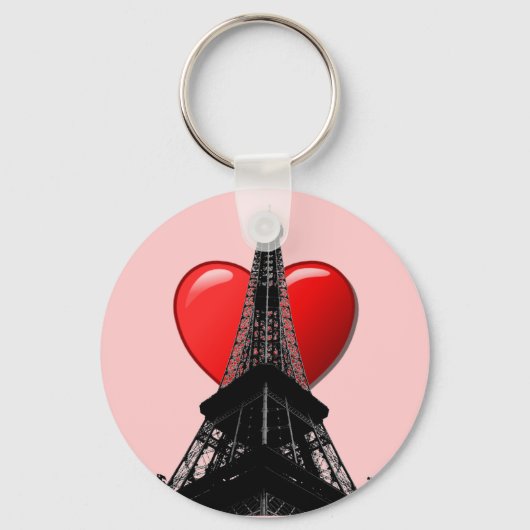 Sleutelhanger Love Paris (Voorkant)