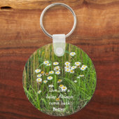 sleutelhanger - madeliefje (Voorkant)