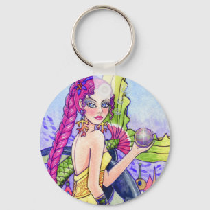 Sleutelhanger Mermaid Fairy Fantasy door Ann Howar