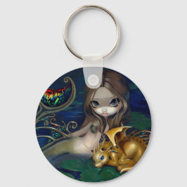 sleutelhanger "Mermaid with a Golden Dragon"