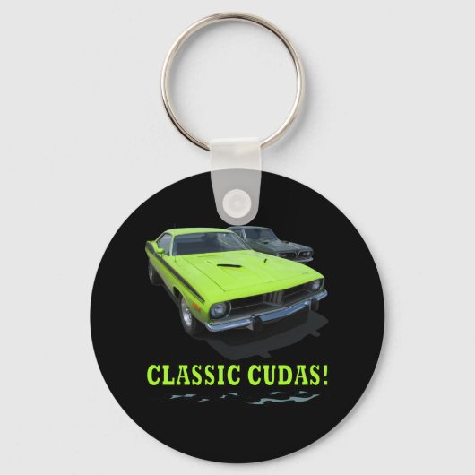 Sleutelhanger met "CLASSIC CUDAS!" (Voorkant)