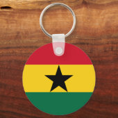 Sleutelhanger met de Ghanese vlag (Achterkant)