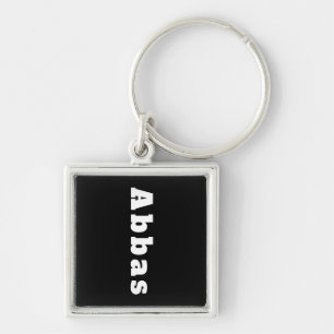 Sleutelhanger met de naam Abbas